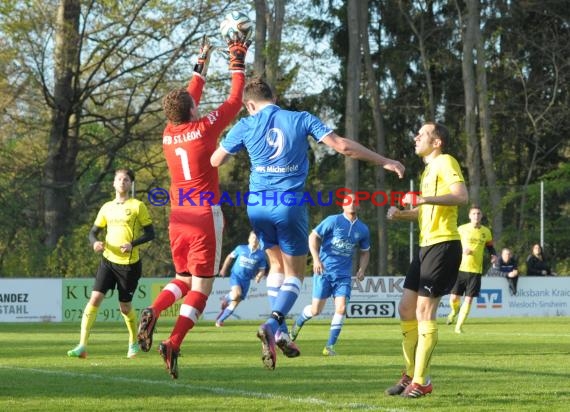 17.04.2014 Landesliga Rhein Neckar TSV Michelfeld gegen VfB St. Leon (© Siegfried)